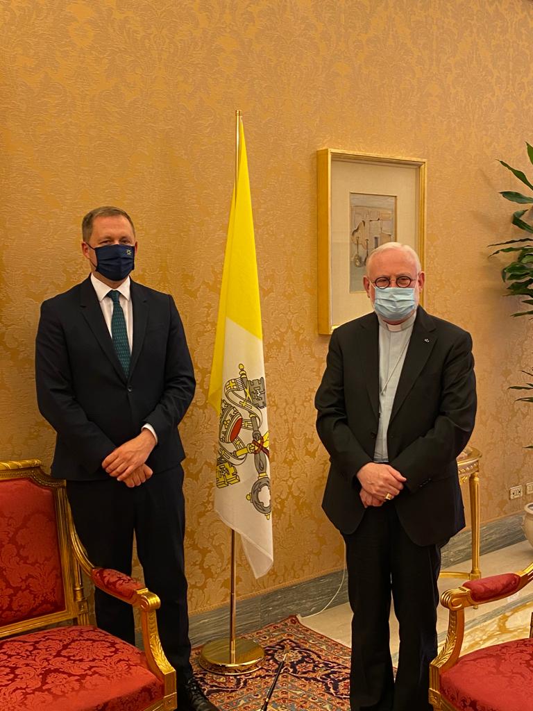 Visit of Minister of State Thomas Byrne T.D.