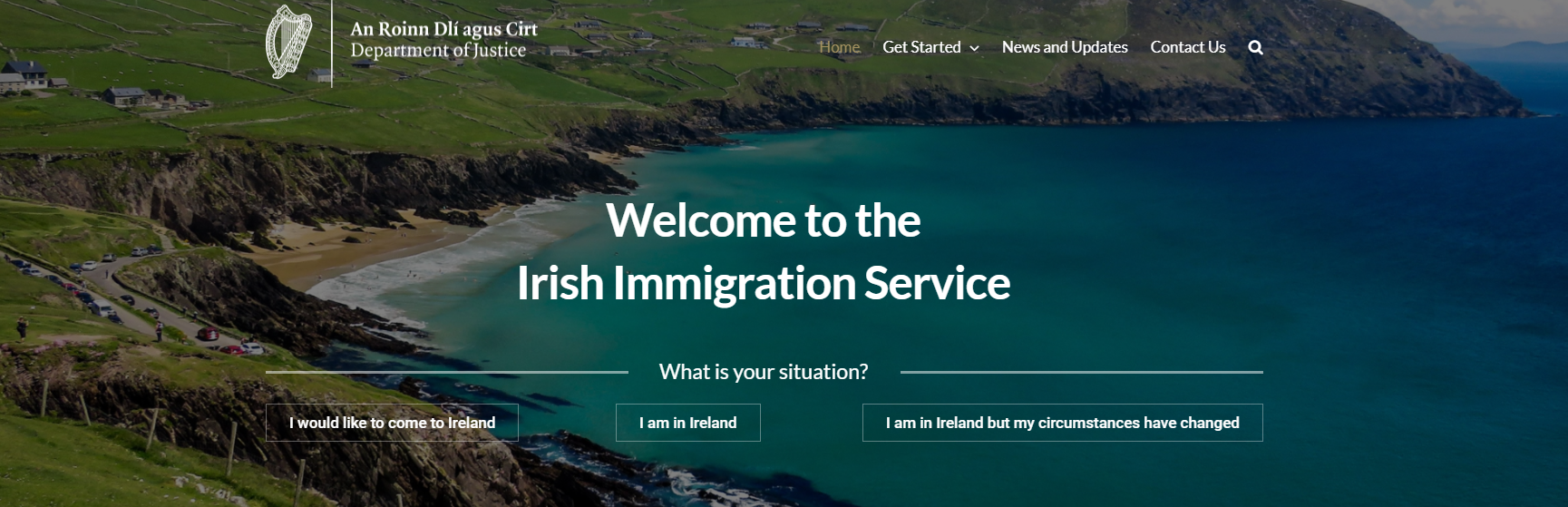 New Immigration Website