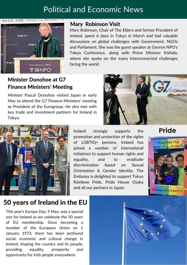 Embassy of Ireland Newsletter 3 of 2023 page 2