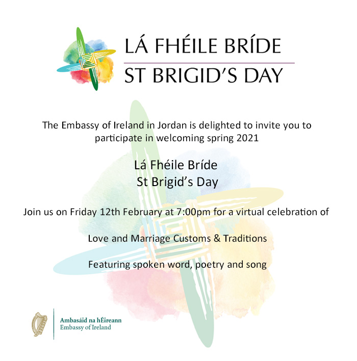 St Brigid's Day 2021 / Lá le Bríde