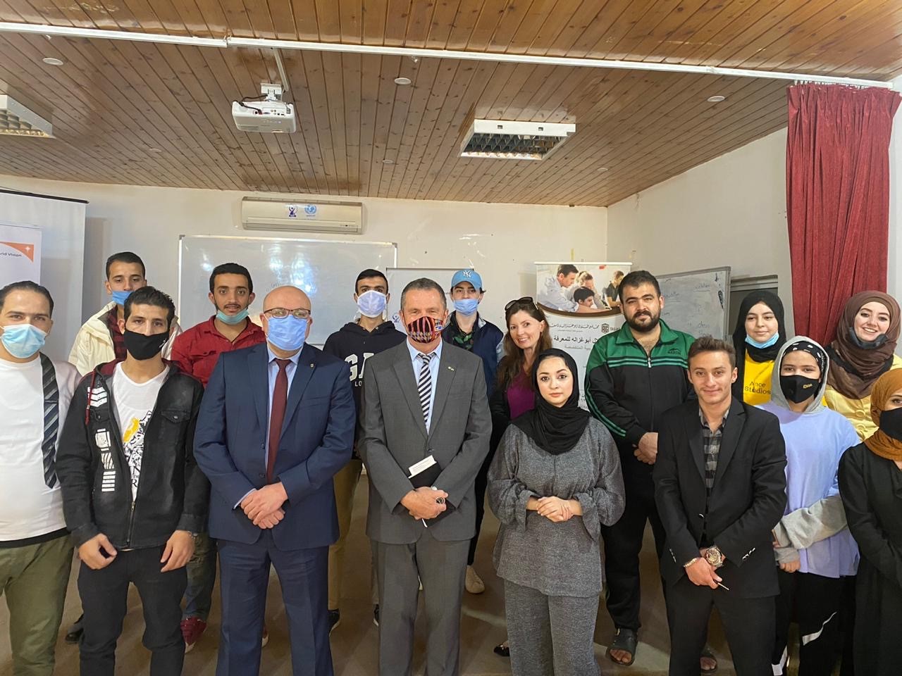Ambassador Visits FGAC in Zarqa, Discusses Means of Future Cooperation
