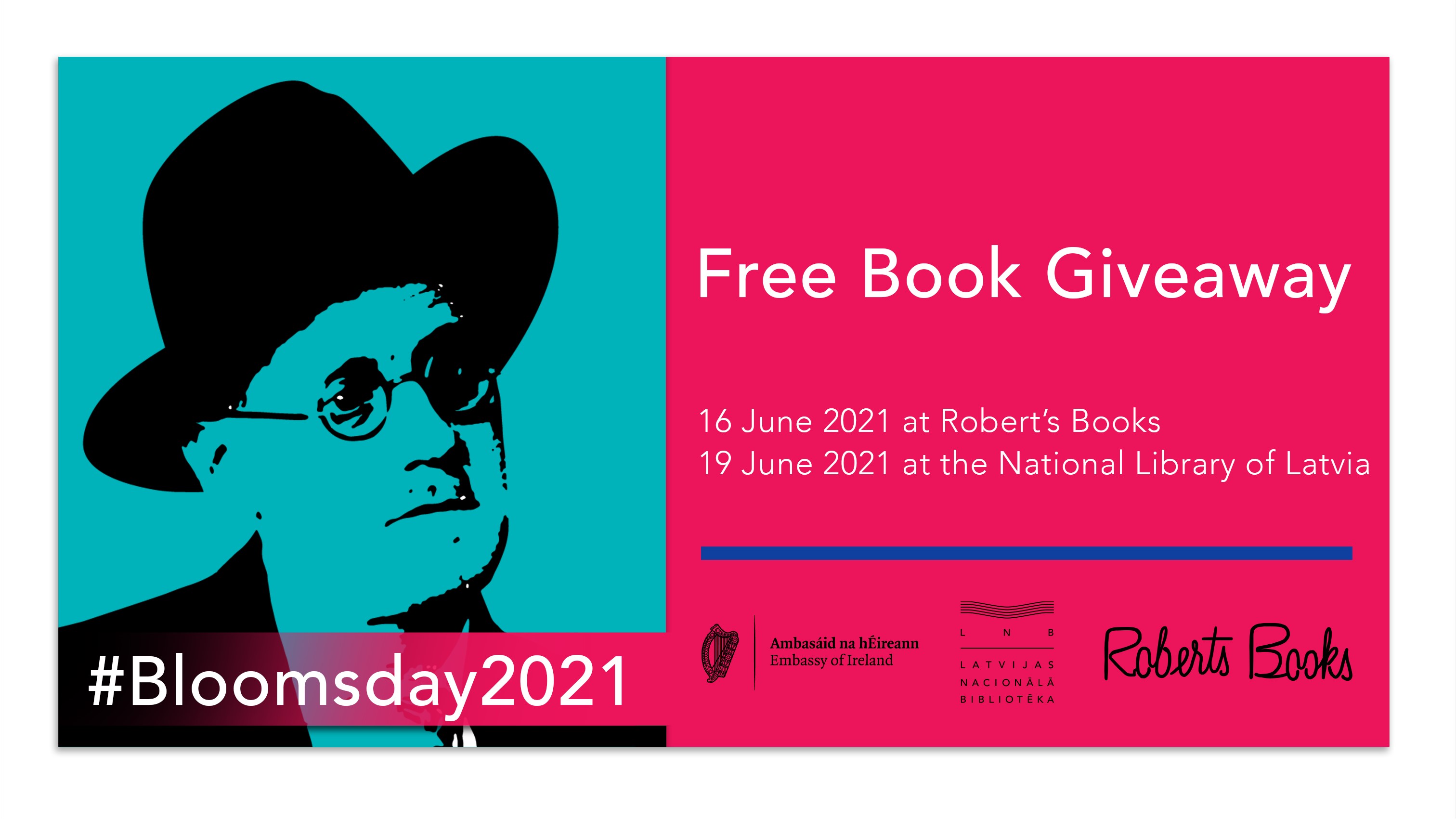 Bloomsday 2021 Book Giveaway 