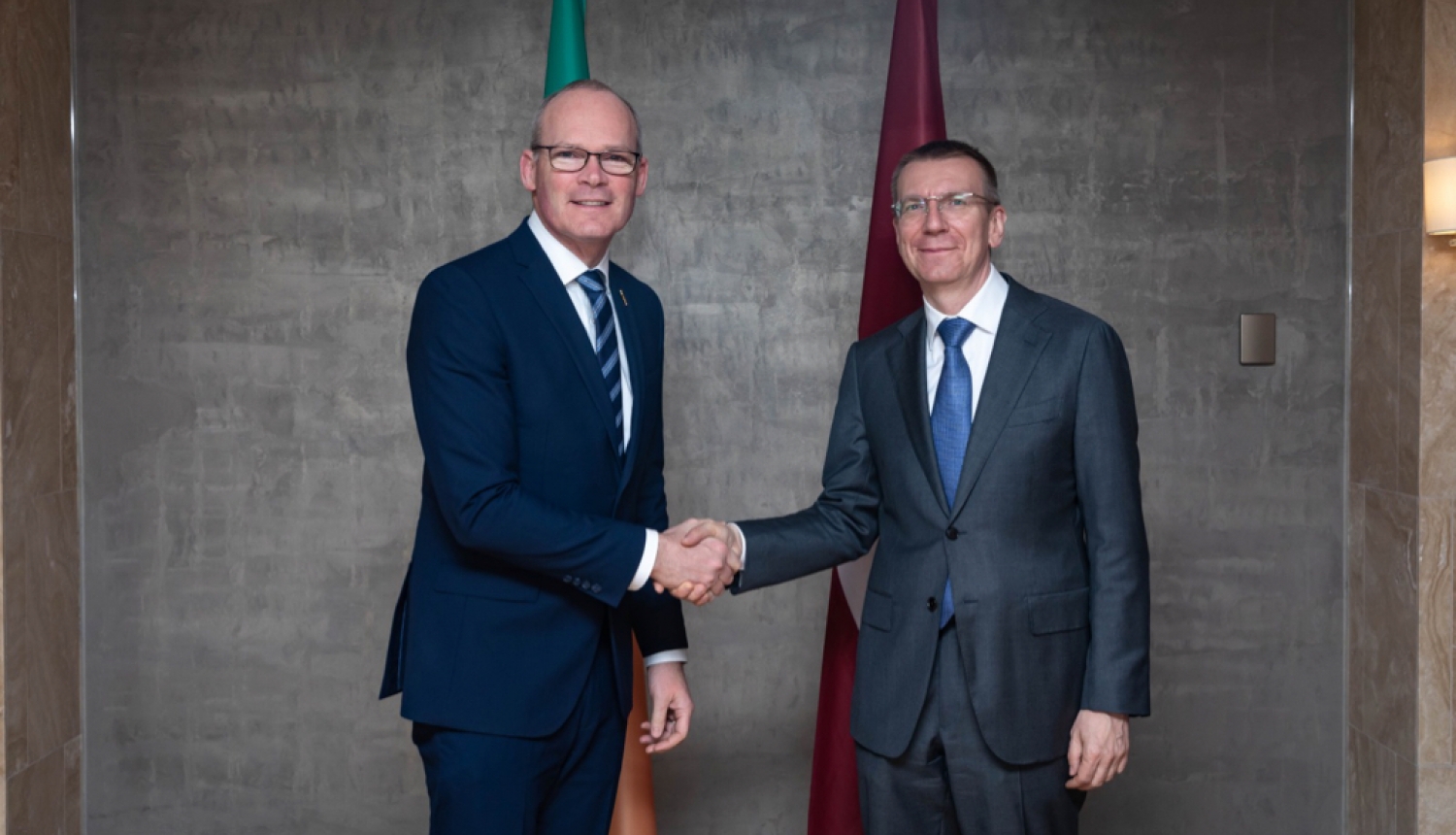 Ireland’s Minister for Foreign Affairs and Minister for Defence visits Riga