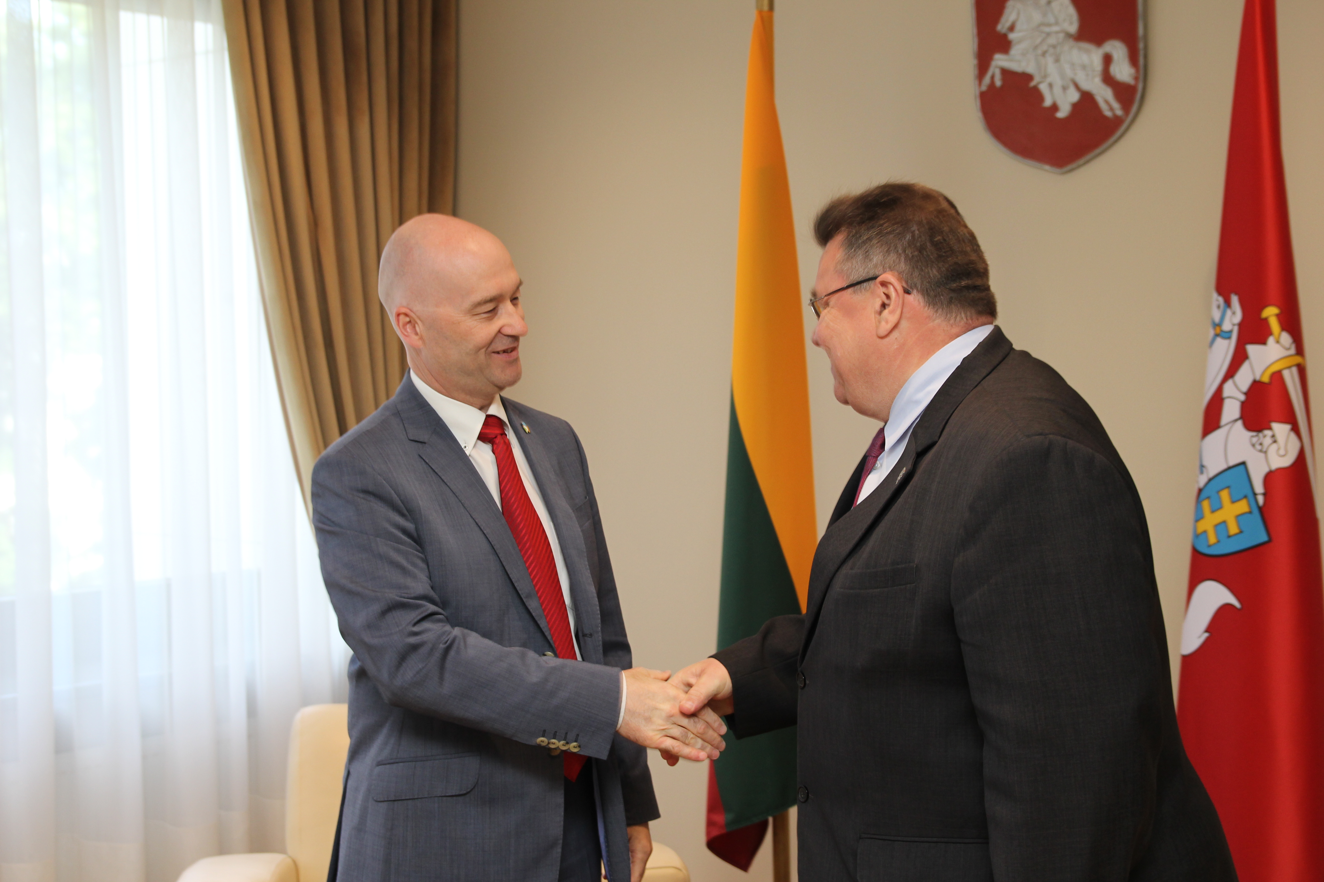 The Ambassador bade farewell to Minister of Foreign Affairs