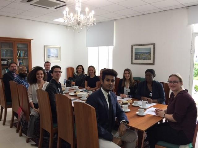 University of Malta Students visit to the Embassy