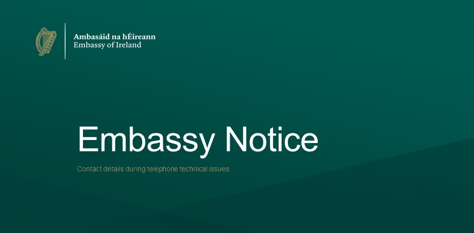 Embassy Contact - Telephone Issues