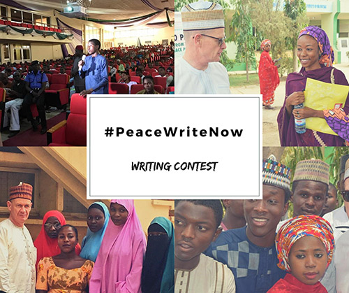 #PeaceWriteNow Writing Contest