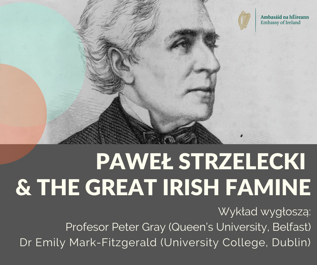 Paweł Strzelecki and the Great Irish Famine