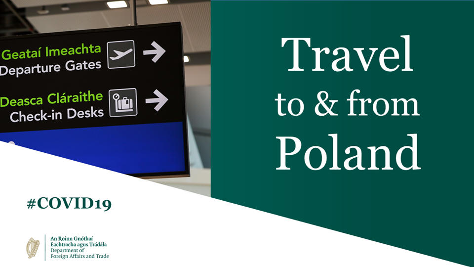 Ireland – Poland Travel Update, 20 July 2020