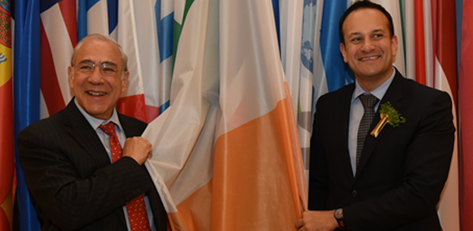 Minister Varadkar and Secretary-General of the OECD Angel Gurría