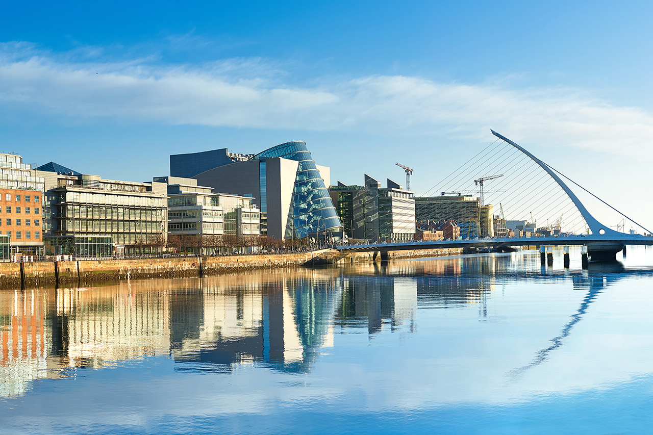 Ireland - Dublin skyline