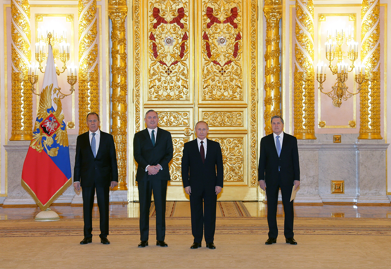 Presentation of the Ambassadors' credentials