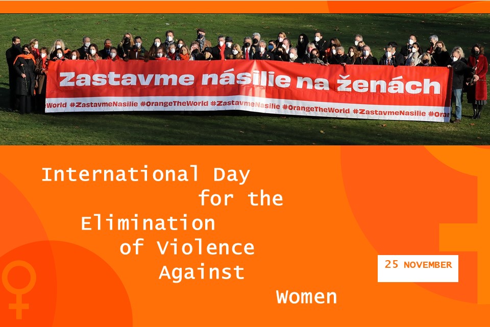 Ambassador joins Slovak President in support of global activism to prevent and eliminate violence