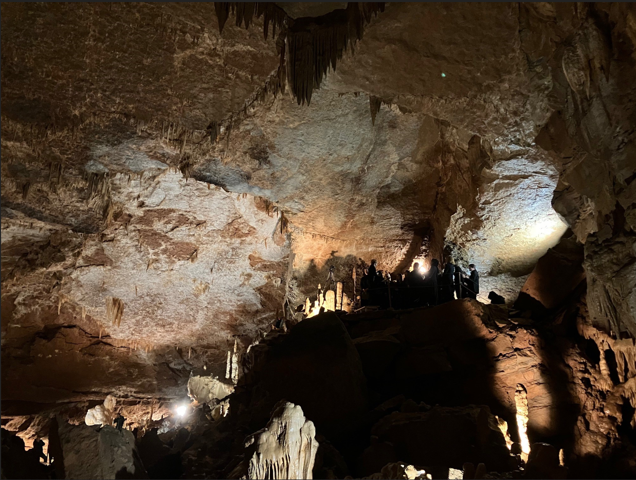 Embassy Ljubljana supports Irish choir performance in Slovene karst cave