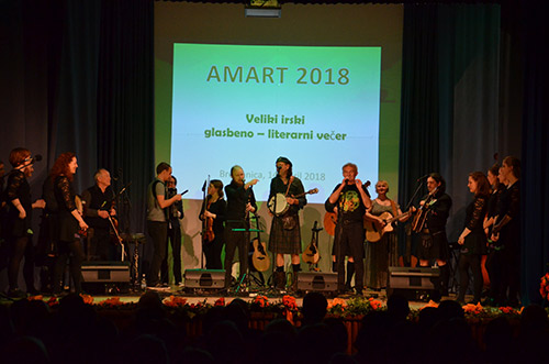 Amart – Big Irish night in Brestanica on Friday 13 April