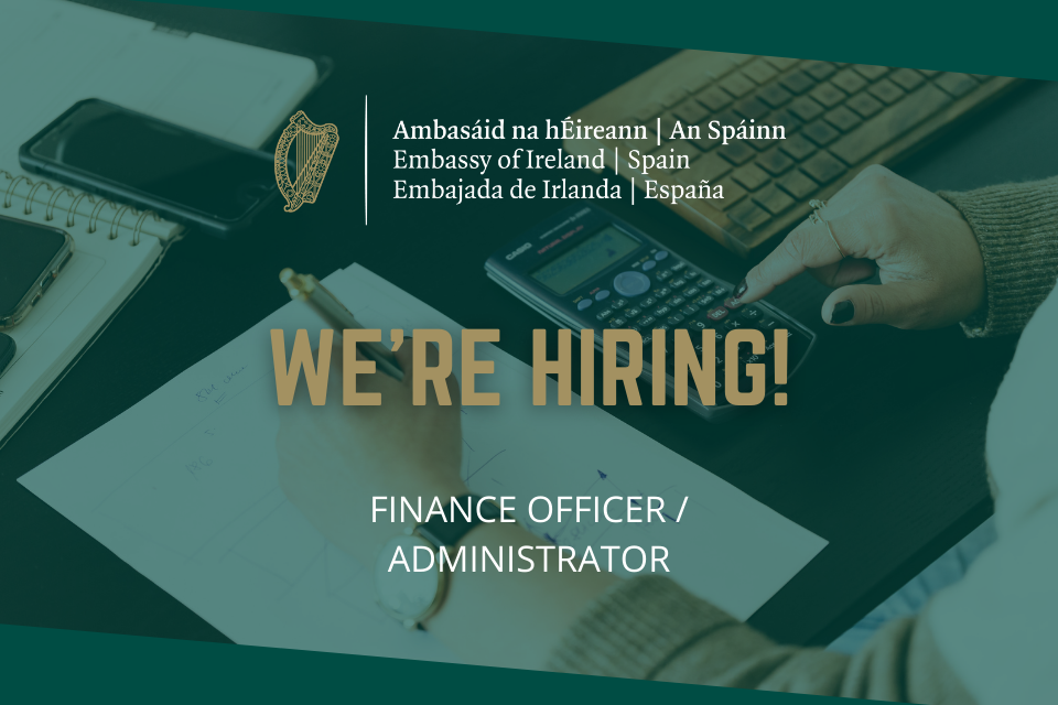 Join the Embassy Team - Finance Officer/Administrator