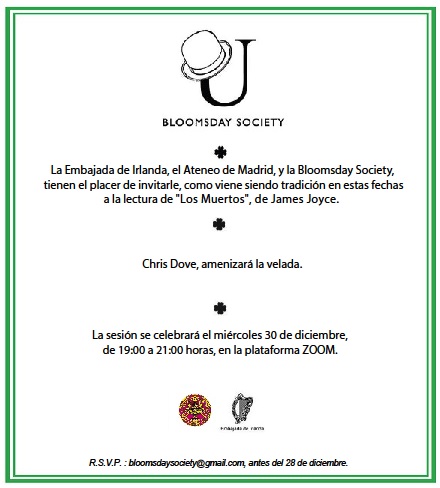 Bloomsday Society Madrid