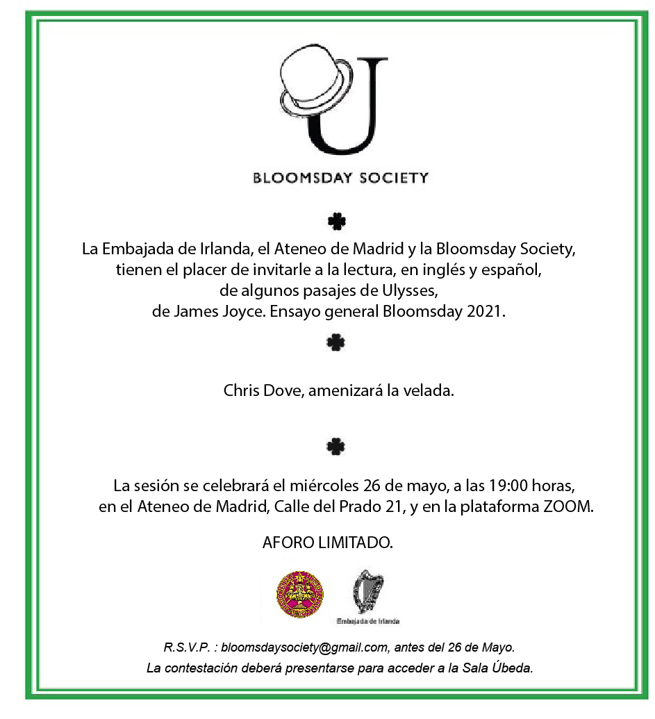 Bloomsday Society Madrid