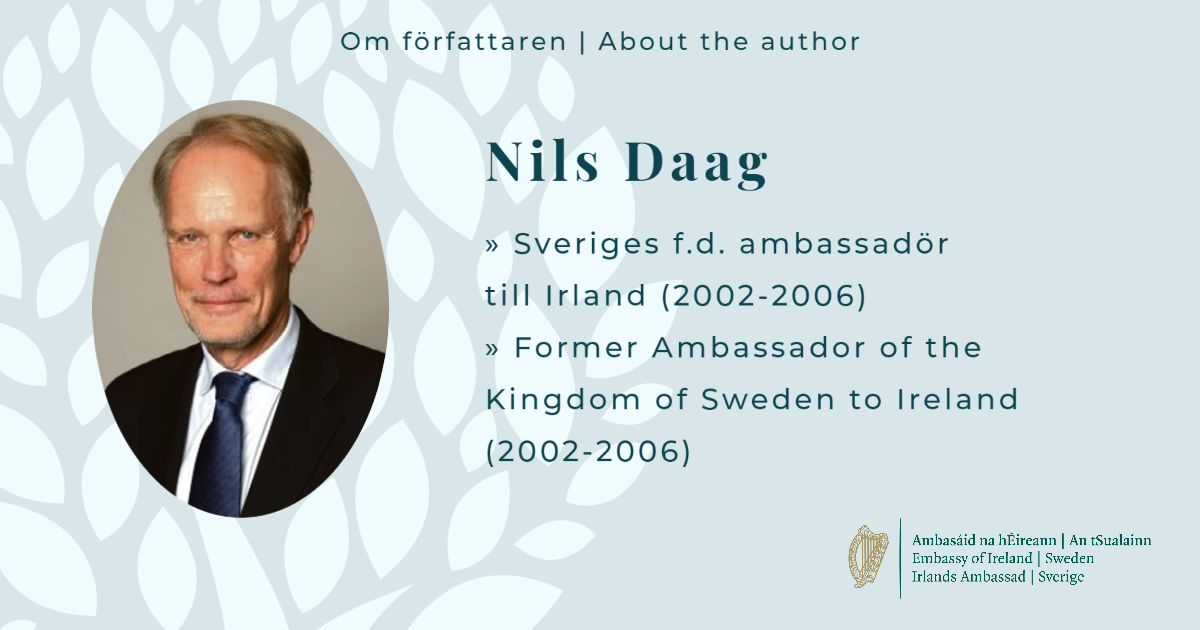 Photo of Nils Daag, Former Ambassador of the Kingdom of Sweden to Ireland (2002-2006).