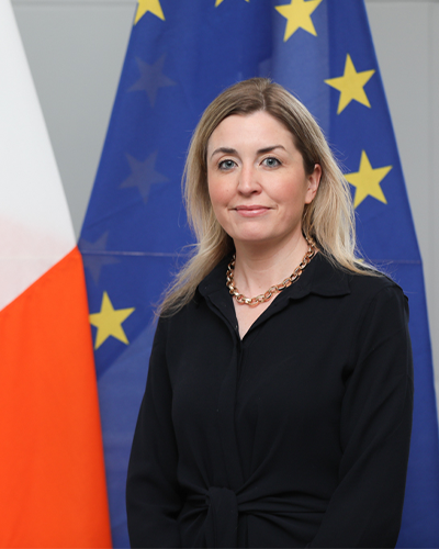 Ambassador-designate Aoife McGarry