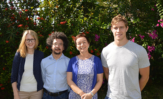 Oxfam Ireland Ambassador Andrew Trimble visits Embassy