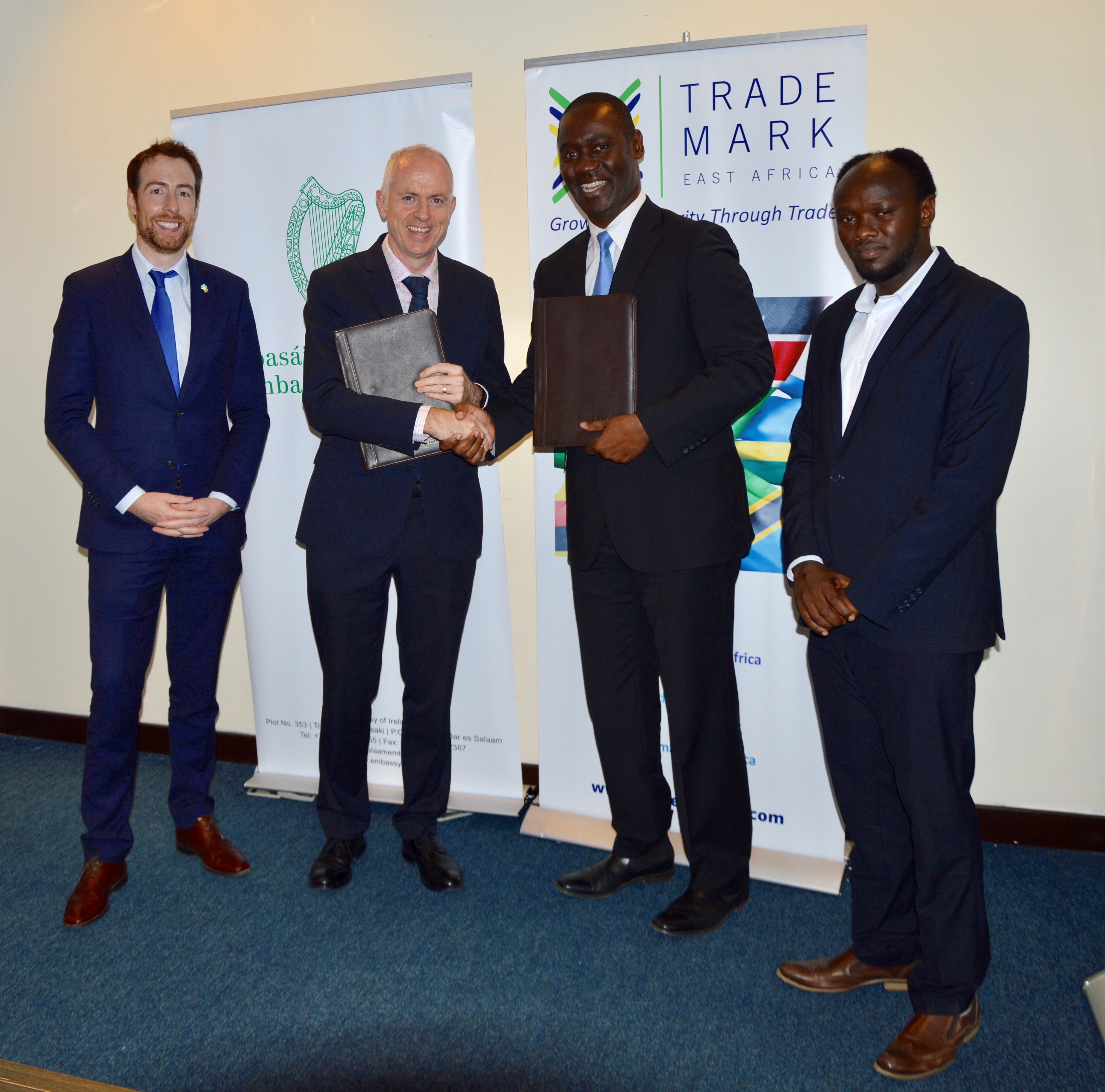 Ireland launches a new partnership with TradeMark East Africa. 