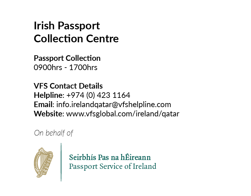 Opening of the Irish Passport Collection Centre in VFS Global, Doha, Qatar