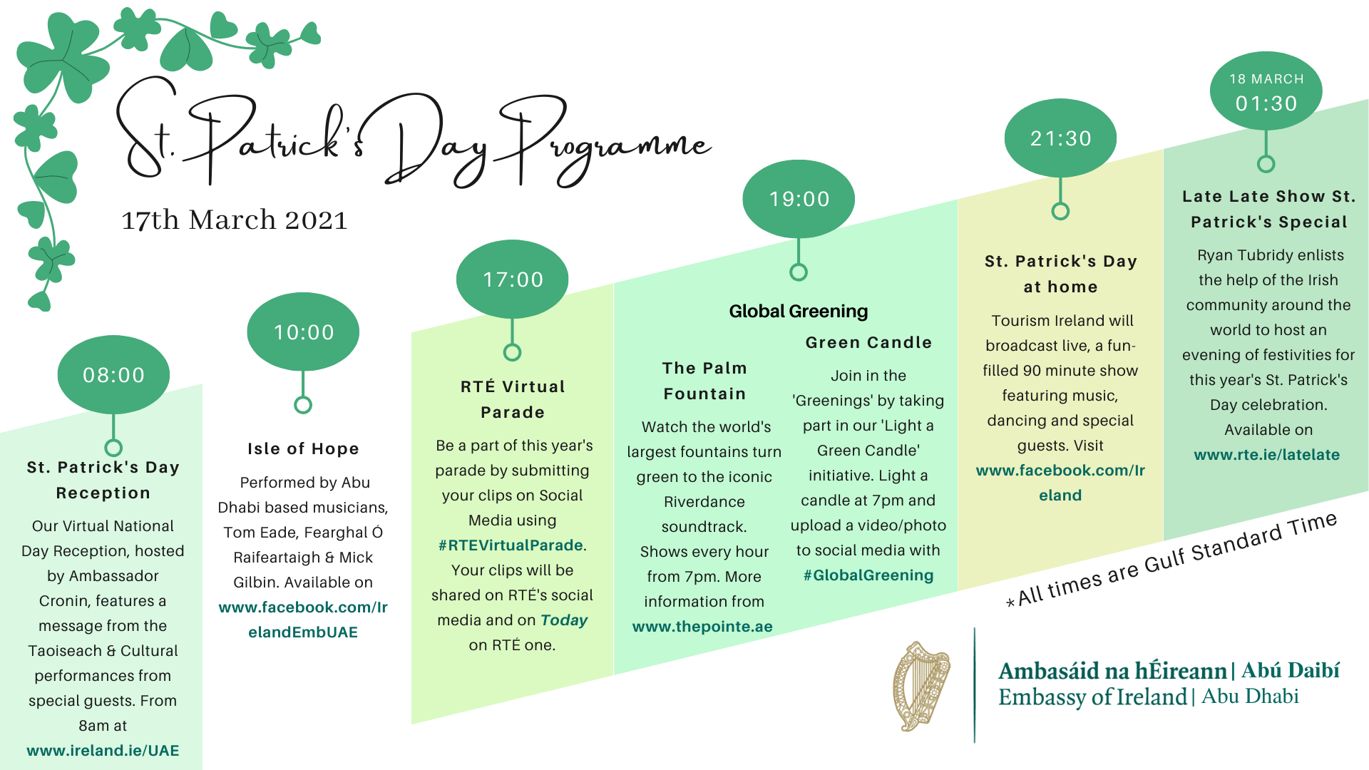 St. Patrick's Day 2021 Events Programme