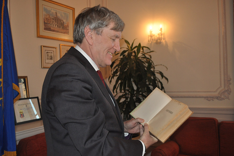 Blog by Ambassador Mulhall on Ulysses, Episode 3, Proteus