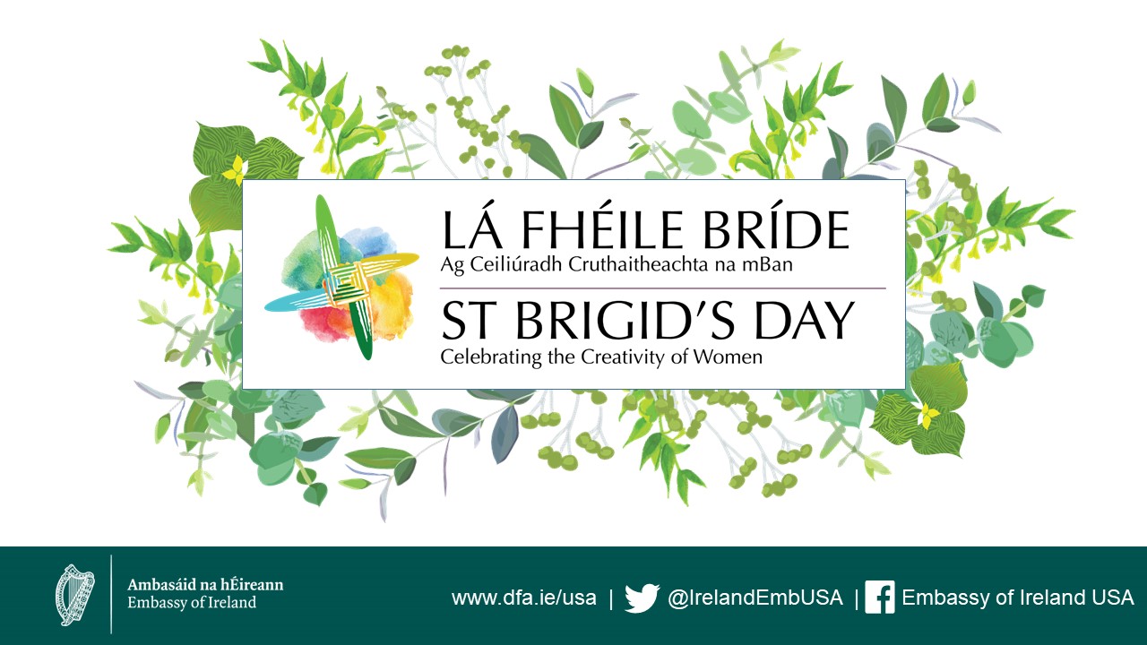 Announcing: St Brigid's Day in the United States 2022