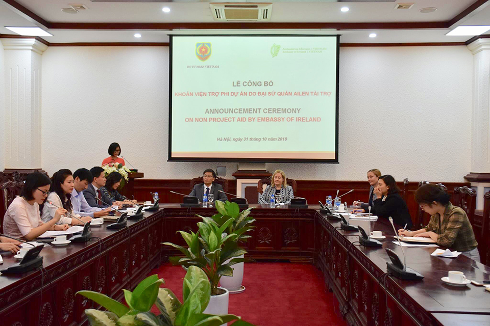 Ireland supports Vietnam’s National Legal Aid Agency