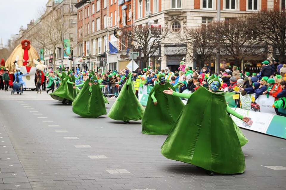St. Patrick's Day Parade in Dublin
