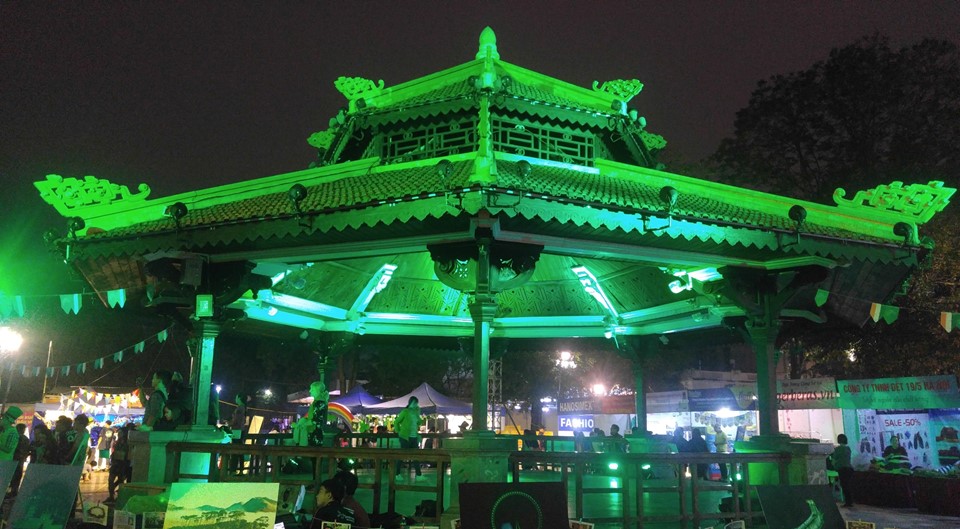 Hanoi became the first city in South East Asia to join Ireland’s Global Greening Campaign 2017, with Ly Thai To park ‘go green’ for Saint Patrick’s Day 