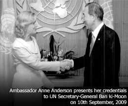 Ambassador Anne Anderson 2009