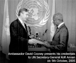 Ambassador David Cooney 2005