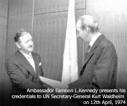 Ambassador Eamonn L.Kennedy 1974