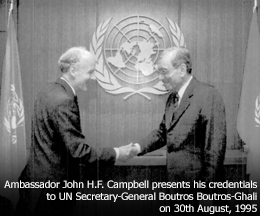 Ambassador John H.F.Campbell 1995