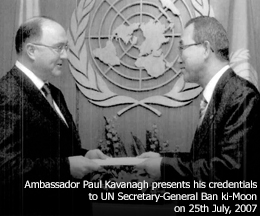 Ambassador Paul Kavanagh 2007