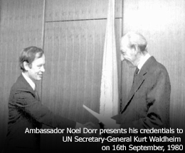 Ambassador Noel Dorr 1980