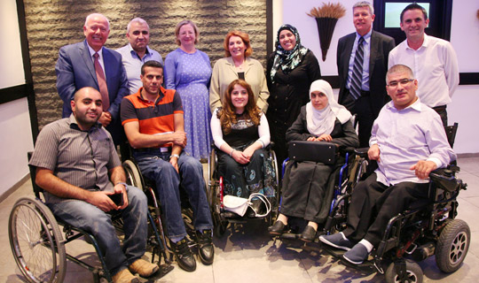 Minister of State at the Department of Health, Kathleen Lynch T.D., joined disability civil society groups and service providers at an Iftar in Ramallah.